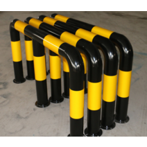 M형볼라드 마트 주차장 지정주차 철볼라드 충돌방지, M유형/76x1000x600x1.5x5.0mm, 1개