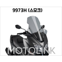 [PUIG 9973] SUZUKI BURGMAN 400 (17-) 투어링 스크린 9973 퓨익 스즈키 버그만 400 롱스크린, 9973W(클리어)