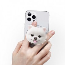슈가캣&캔디도기 맥세이프호환 마그넷톡 귀여운 반려동물 강아지 dog 펫 아트디자인 핑거그립 폰톡, 마그넷톡- 강아지/시베리안허스키 하울