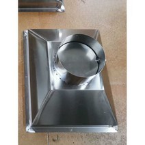 산업용 후드 가스 배기 환기 식당 공장 집진기 스틸, 800MMx600MM