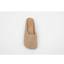 마롱패션 Ab 여성 블로퍼 라탄 린넨 뮬 샌들 슬리퍼 마롱 패션