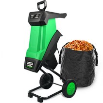 임목 파쇄기 나뭇가지 잔가지 분쇄기 절단기 모터, 2400W 분쇄기  20m 국수
