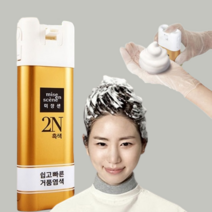미쟝센 쉽고 빠른 거품염색약, 밝은갈색