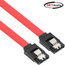 강원전자 넷메이트 NMP-ST03LG SATA1 Flat 케이블(Lock) 0.3m, 상세페이지 참조