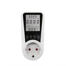 스마트에너지미터 전류계 전압계 220V AC 디지털 전력계 V 전력 계량기 전기 소비 계량, 1.1 1pc