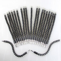 달자샵 1+1 다각도 드릴 작업 도구 코브라 드릴연장 샤프트, 블랙-300mm, 1Pcs+1Pcs