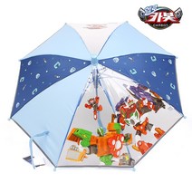 키즈노리 헬로카봇 유니스틴 유아동 자동 투명 40우산