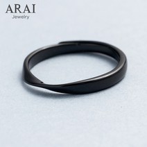 커플은반지 ARAI 뫼비우스의 고리 순은반지 오리지널제작 보이핏 볼륨 디자인 소박 은이니셜반지 심플 1662470895