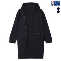 NBA 유니 테크포켓 롱 야상점퍼 N193JP181P