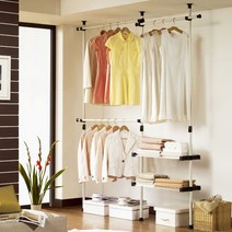 왕자행거 왕자 180벌선반행거_445, 단일옵션