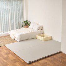 파스텔드림 풀커버 매트 틈새없는 층간소음 놀이방 아기 유아 거실 매트, 1_코벤트리 그레이, 3. 2단 200(280x200)