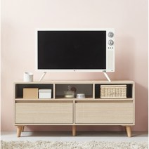 하이앤드리 온더 2단 1200 다용도 서랍 심플 모던 티비다이 미니 자취방 원룸 인테리어 TV장 거실장, 메이플