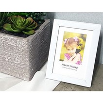부케말리기선물 파스텔 스탠드 액자 1P 관 말린부케 웨딩포토테이블 틀 가족사진