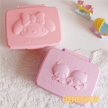정리함 수납 다이소 케이스 메이크업 티슈 보관 산리오, 멜로디  보관함