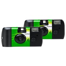 Fujifilm QuickSnap 플래시 400 일회용 카메라 - 2팩, 2 Pack (QuickSnap)