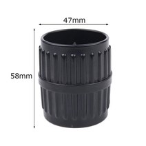 목공 절삭 트리머 리머 비트 뜨거운 판매 4-42Mm 튜브 리머 내부 외부 파이프 금속 튜브 연마 디버링 도구, 01 58x47mm