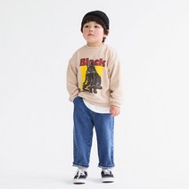 [12시전주문 오늘출발] 메르시보꾸 아동용 D2263 리벳일자청바지