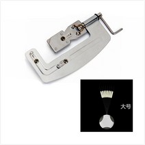 바늘결속기 수동 세미플로트 반 자동 많다 기능 스텐레스 손으로돌리는 가다 내선 라인매듭기 바늘묶기 낚싯바늘 493337655, 바늘결속기 세미플로트 교차 기 큰사이