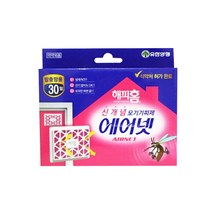 해피홈 에어넷 30일 모기퇴치제 방충망용 1개, 단품, 단품