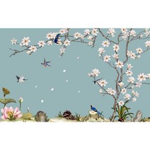 롤 커튼 거실 창문 가게 스크린 풍경 그림 파티션