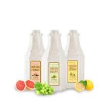 예담기업 까로망 레몬 홍자몽 청포도 농축액 소스 에이드 2KG, 웰파인 청포도1.5kg