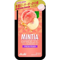 아사히 MINTIA 민티아 브리즈 신선한 복숭아 x 8개
