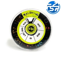 ZRZ 제로조구 연납 순정 좁쌀봉돌세트 컬러 6종 채비, 1개