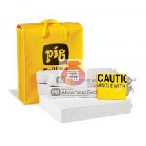 [KIT420]오일용스필키트 SPILL KIT 스필키트 유흡착제패드 유흡착포 흡착포 흡착제 기름흡착포 NEWPIG