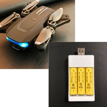 드론조종기 UAV 장애물 회피 항공 사진 고화질 전문 GPS 성장 지구력 원격 제어 항공기, A.공식 표준 구성(단일 배터리), H.드론  충전기 충전식 배터리 세트