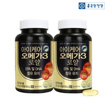 [종근당건강] 아이케어 오메가3 로얄 x2병 (6개월분) /혈행개선 /비타민A, 상세 설명 참조, 상세 설명 참조