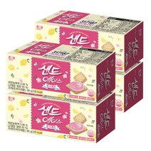 해태제과 샌드에이스 핑크레몬 68g, 4개