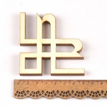 2019 새로운 꽃 패턴 나무 책 코너 수제 스크랩북 앨범 장식 Diy 공예 27x27mm MT2150 4 피스, 35 MT2151-13