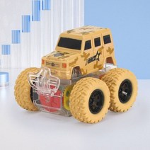 발광 자동차 LED 플래시 관성 지프 자동차 360 ° 회전 4WD 버기 크리에이티브 장난감 자동차 선물, 08
