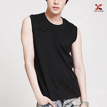 365BUY 남성 민소매 후렌치 나시 티셔츠 탱크탑나시