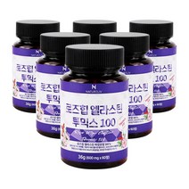 폴란드 로즈힙 엘라스틴 정 콜라겐, 6개, 60정