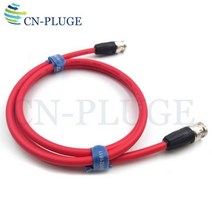 BNC 플러그-BNC 플러그 SDI 피그 테일. 카메라 RF 동축 케이블 Canare LV-61S 75ohm 비디오 신호 전송 라인, 01 RED_03 40CM