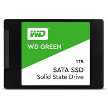 WD 그린 SATA SSD 2.5인치 7mm, 1TB, WDS100T2G0A