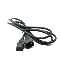 PC 컴퓨터 모니터 DMX DJ 무대 조명용 전원 연장 케이블 IEC C14 코드 UPS 320 3m 5m, 07 5M