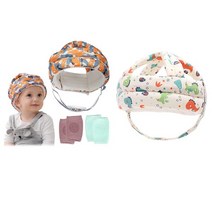 Safety Baby Helmet for Crawling Walking Breathable Protective Infant Helmet for 1-2 Years Baby Walk, 한개옵션0