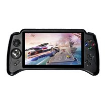 POWKIDDY New X17 Android 7.0 핸드 헬드 게임 콘솔 7 인치 IPS 터치 스크린 MTK 8163 쿼드 코어 2G RAM 32G ROM 레트로 PS1 플레이어, 32GB