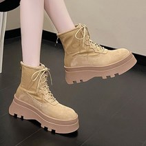 파라노말샵 오제이 통굽 플랫워커 굽6.5cm