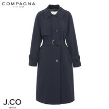꼼빠니아 더블 롱 트렌치 코트-CS22CH5006409A