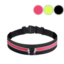 [만물박사찐시기] 마라톤 러닝 벨트 런닝 조깅 용품 가방 백, 형광