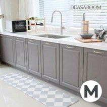 따사룸 PVC 양면 주방매트 발매트 (46cmx95cm 12mm), 샤이닝스타