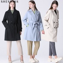 SHESMISS_02 [쉬즈미스] 견장 포인트 벨티드 롱 트렌치코트_SWWBYM11060