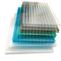 복층렉산 복층폴리카보네이트 지붕 투명 보드, 블랙  2100x6000x6mm