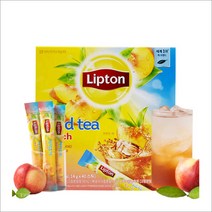 깔끔 갈증해소 수분충전 물에타먹는 달달한 청량음료 홍차 복숭아맛 아이스티 14gx40스틱