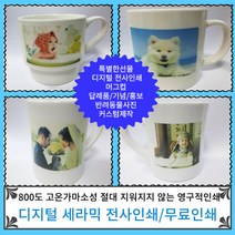 머그컵 나만의머그컵 커스텀 주문제작 특별한사진 기념 답례 선물 홍보 학원 유치원 어린이집, 인레드, 1p선물케이스, 30개미만