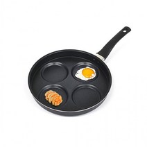 4구 계란 후라이팬 팬케이크팬, 24CM
