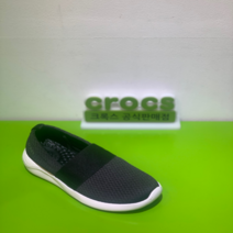 크록스 라이트 라이드 메쉬 슬립온 블랙(205727)